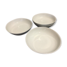 Lot de 4 assiettes Waterling Bavaria