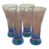 4 pastis glasses