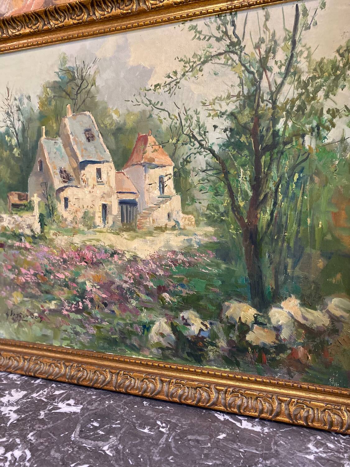 Tableau Le Manoir Abandonné