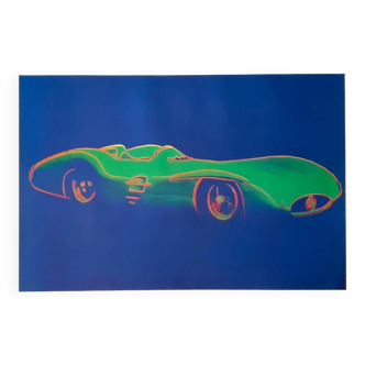 Andy Warhol - original Mercedes-Benz Formal-i-Rennwagen W 196 R Strolinie poster, 1990