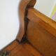 Rare entrance bench - Old chest bench - toy chest - oak color