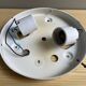 Square glass flush mounted ceiling or wall lamp