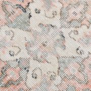 7x10 Vintage Salmon Pink Classic Madallion Turkish Rug, 219x314Cm