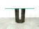 Vintage black marble console table by Cattelan Italy, 1980s