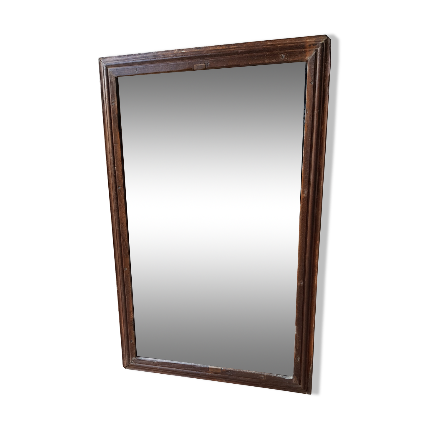 Old Burmese teak mirror