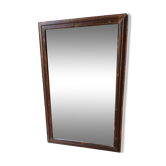 Ancien miroir en teck birman