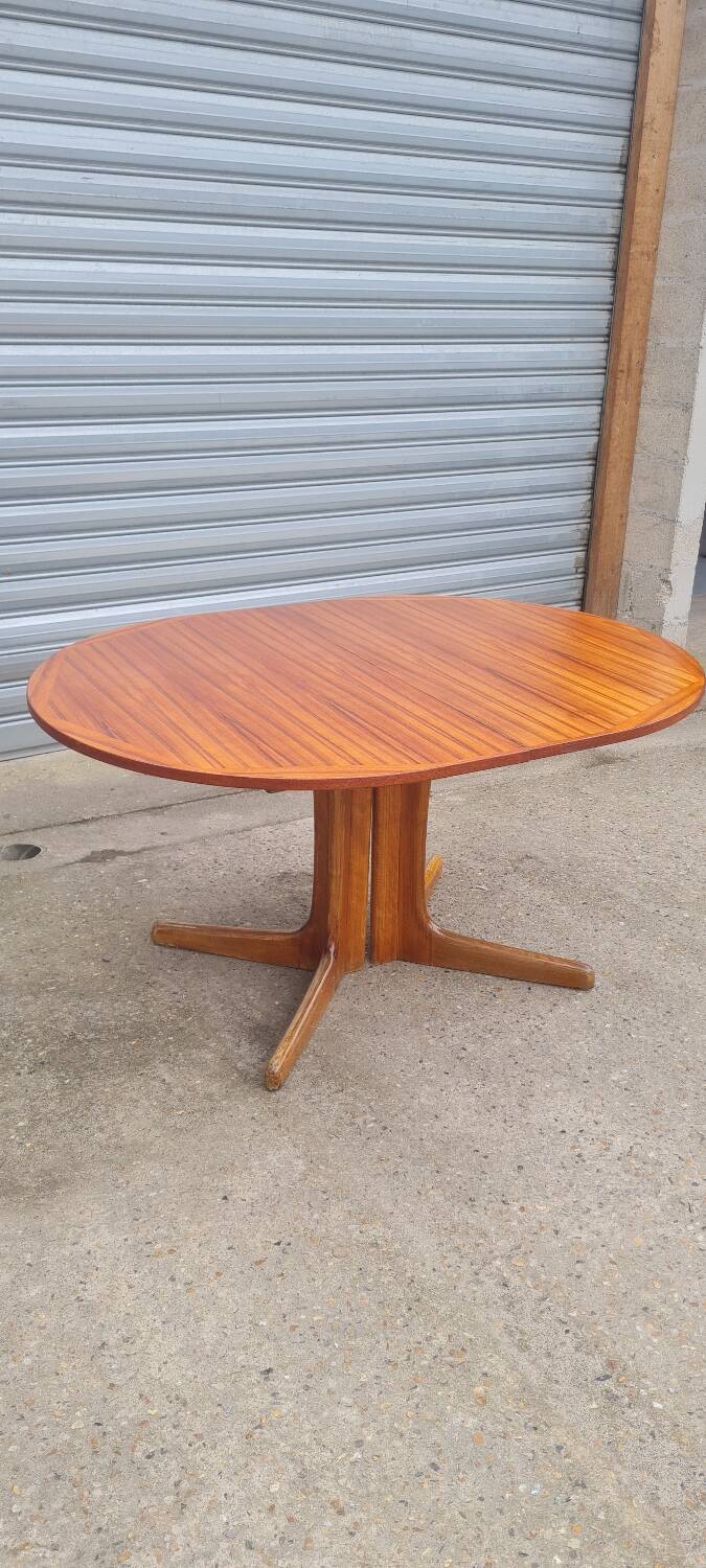 Scandinavian teak table Baumann 1960