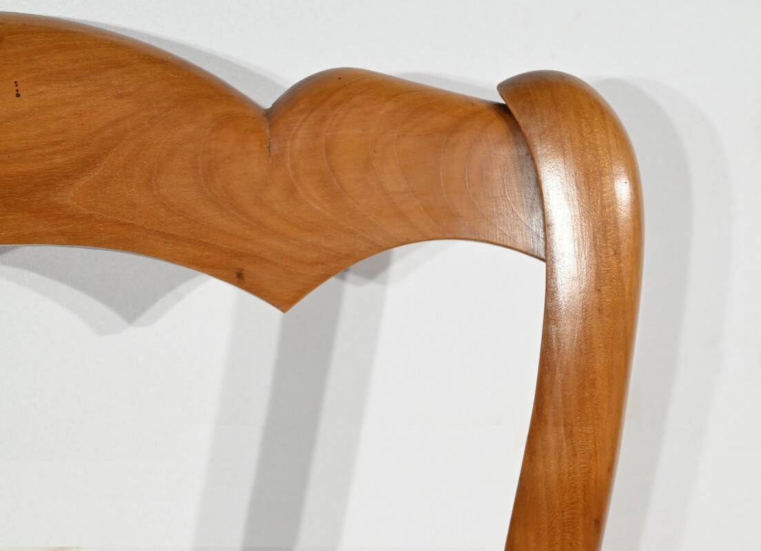 Grand-Mère Armchair in Cherrywood, Louis Philippe style – Late 19th century