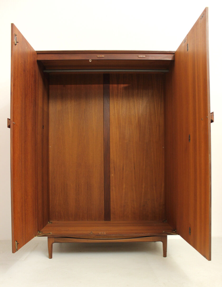 Mid-Century Teak wardrobe by Ib Kofod-Larsen