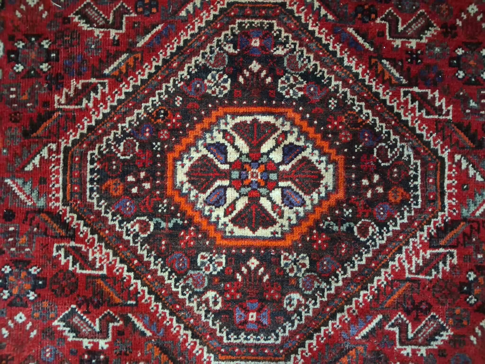 Tapis Persan Qashqaï fait main 316x220cm