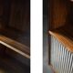 Vintage Mid-Century Scandinavian Modern Rosewood Highboard with Glass, 1960