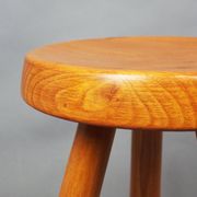 Stool "Les Arcs" by Charlotte Perriand