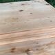 Commode anglaise rénovée en bois massif 1970