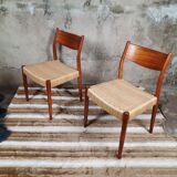 Oak dining chair