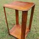 Beautiful antique pedestal table / side table / bedside table