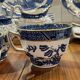 REAL OLD WILLOW English Porcelain Dinner Service - 27 pieces