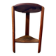 Art Deco exotic wood side table