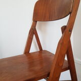 Wooden folding chair 50s