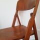 Wooden folding chair 50s