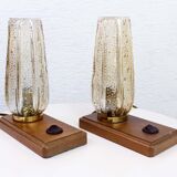 Pair of vintage table or bedside lamp