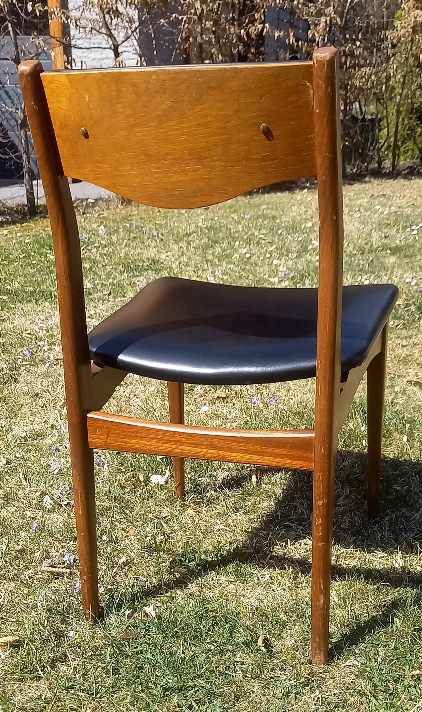 3 Scandinavian-style chairs, NF brand, from the 1950s-60s