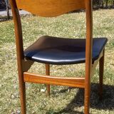 3 chaises type scandinave NF années 50-60