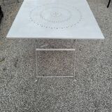 Folding garden table