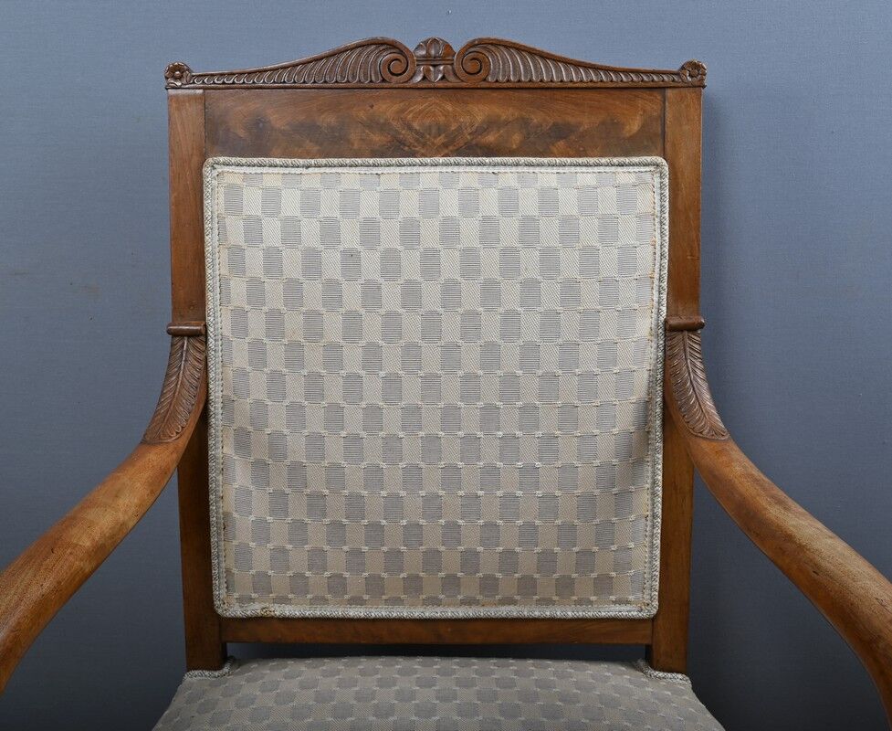 Paire de fauteuils, époque Empire – début XIXe