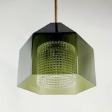 Mid-Century Scandinavian Glass Ceiling Light by Carl Fagerlund for Orrefors, 1960s
