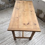 Farm table in pine, 1950s