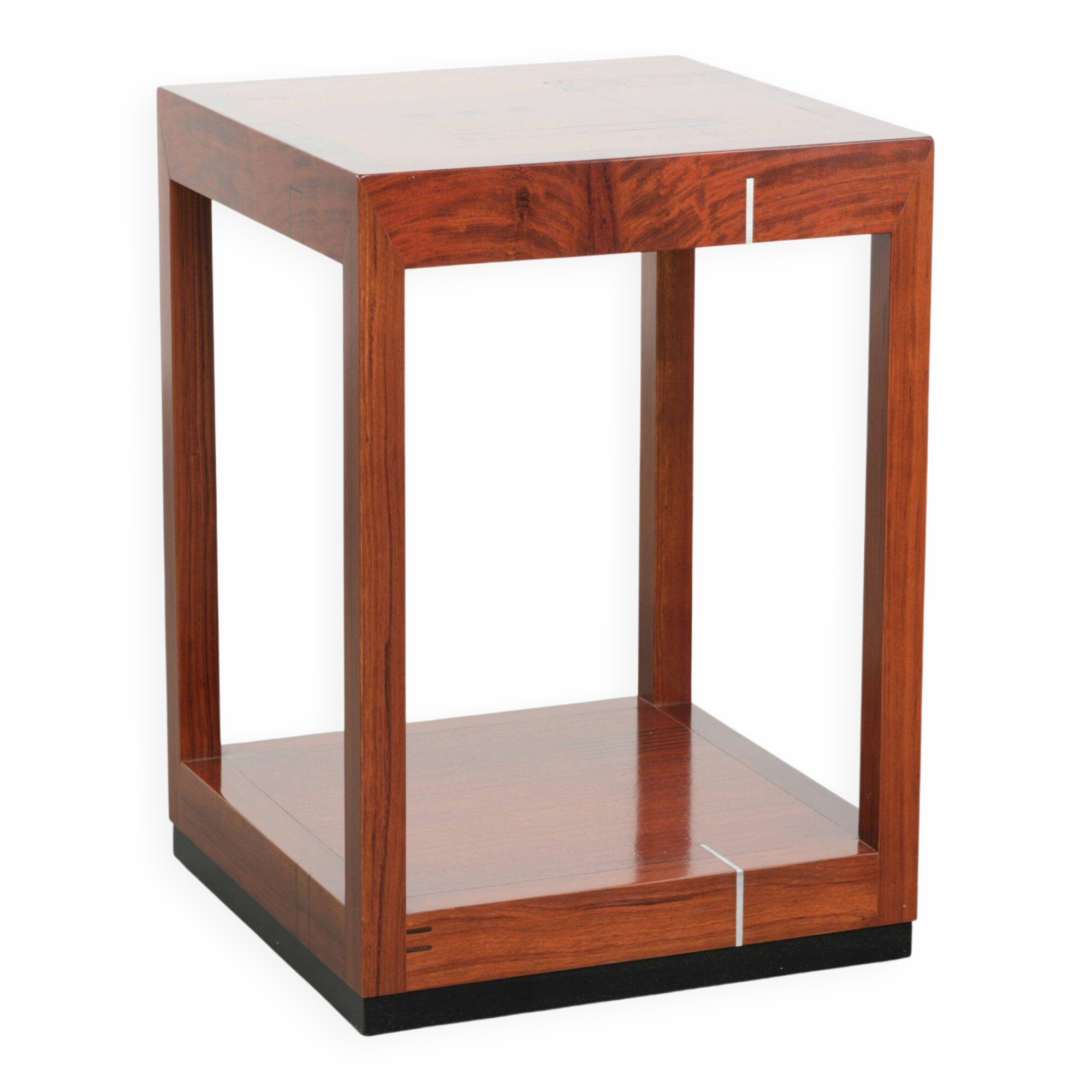 Special tall square Art Deco  design side table