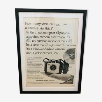 Vintage kodak add from early the 1950