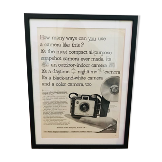 Vintage kodak add from early the 1950