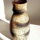 Ceramic vase Fat Lava West Germany 60's Height 30 cm