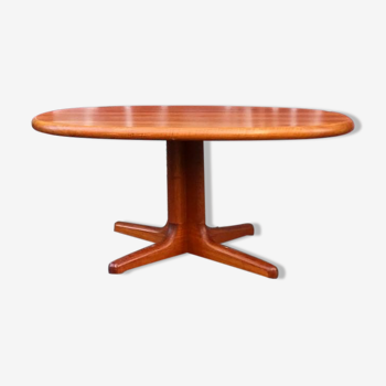 Oblong coffee table in solid teak Glostrup Denmark 1960 ́s