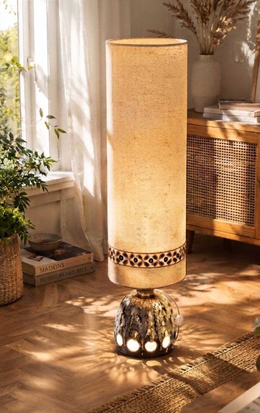 Fatlava solar lamp W-Germany 579 50 vintage
