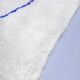 Authentic Beni Ouarain Berber rug with Majorelle blue patterns