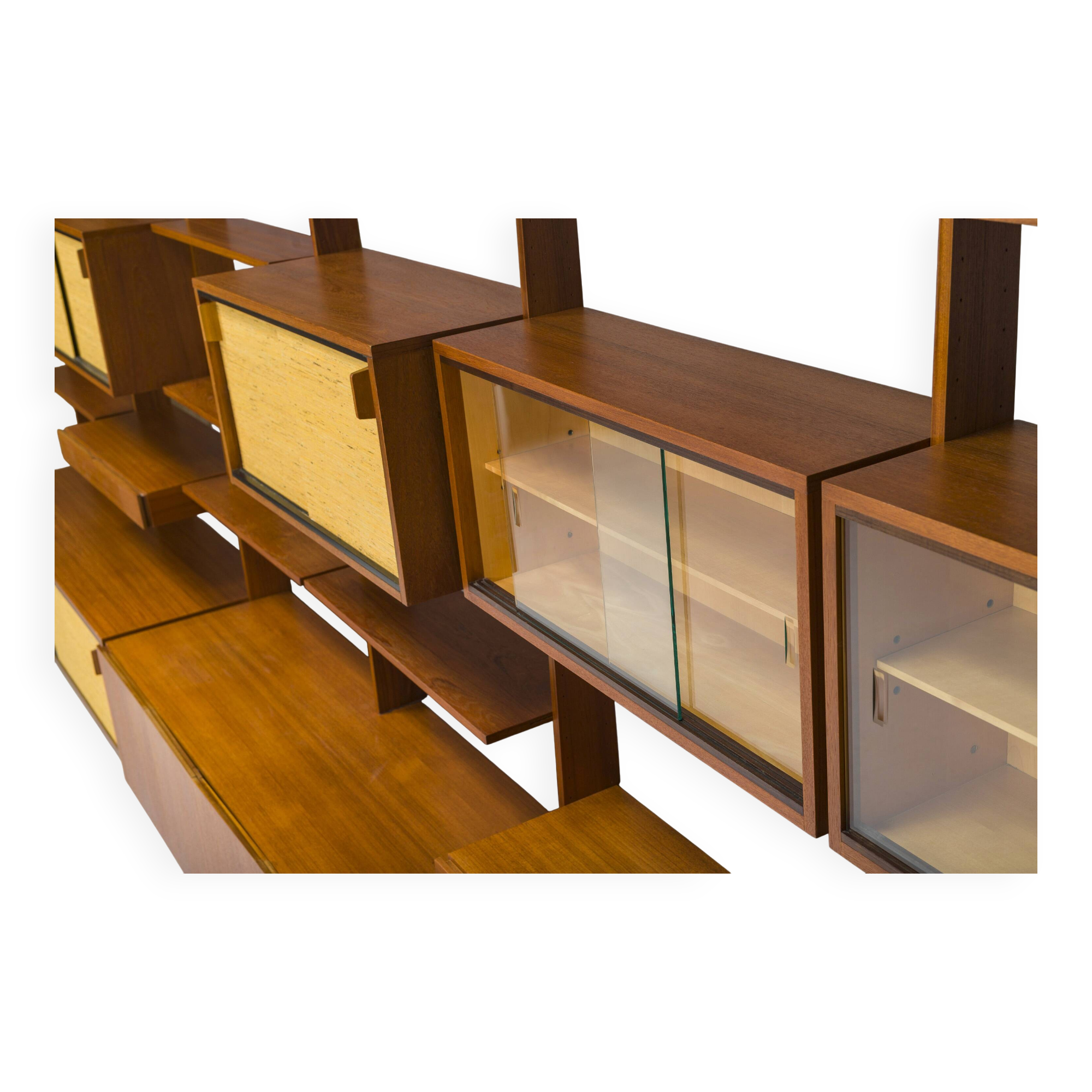 Mid-Century Shelf System by Dieter Wäckerlin for Behr, 1955