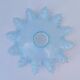 Vintage Blue Opaline Chandelier Lampshade Design