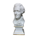Bust Mozart biscuit porcelain from Limoges