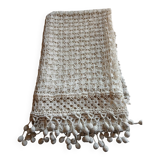 Vintage crochet curtain