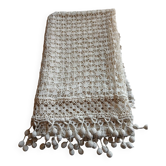 Rideau vintage en crochet