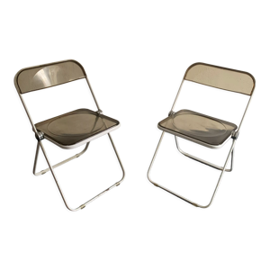 2 chaises Plia par giancarlo