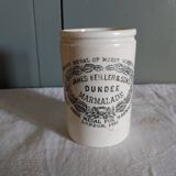 Old ceramic jam jar james keiller & sons dundee