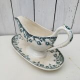 Saucière faience saint amandinoise norman service