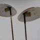 Lampe de sol mid-century par Drukov, années 1960.