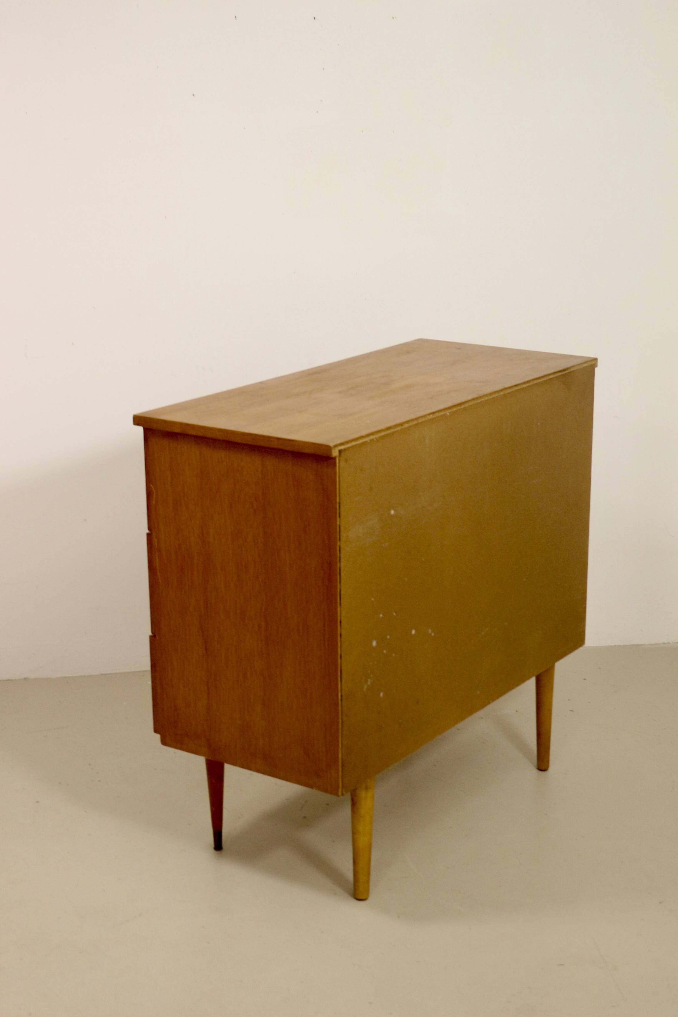 Scandinavian chest of drawers from the 60s, 3 drawers. Ref Romy