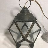 1970s lantern pendant lamp