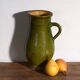 Old glazed ceramic jug – Central Europe, around 1930