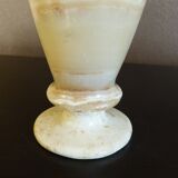 White marble vase